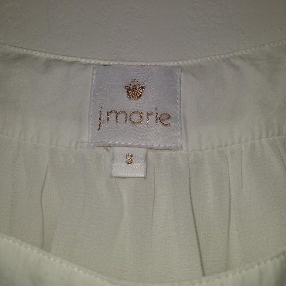 J.MARIE White Tiered Dress - Picture 4 of 8